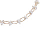 Two Tone Metal Knotted Necklace Silver on Gold-[option4]-[option5]-Cute-Trendy-Shop-Womens-Boutique-Clothing-Store