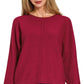 Call Me Cozy Casual Sweater Top-Cute-Trendy-Shop-Womens-Boutique-Clothing-Store