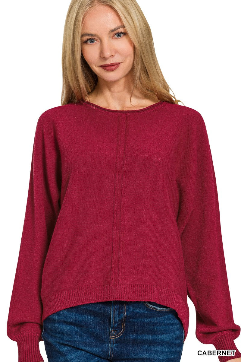 Call Me Cozy Casual Sweater Top-Cute-Trendy-Shop-Womens-Boutique-Clothing-Store