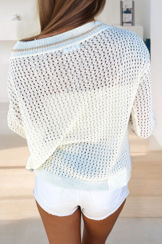 Windy Beach Day Crochet Sweater-[option4]-[option5]-Cute-Trendy-Shop-Womens-Boutique-Clothing-Store