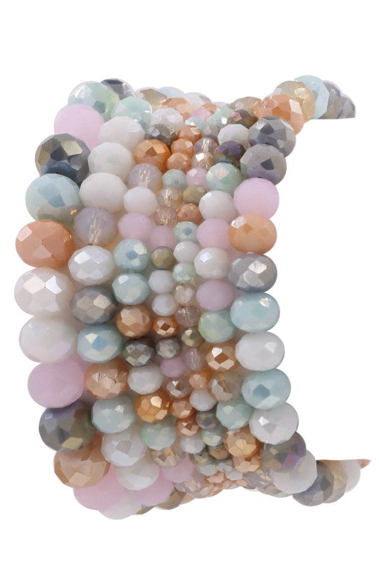 Stack It Up Multicolor Stretch Bracelet Set-[option4]-[option5]-Cute-Trendy-Shop-Womens-Boutique-Clothing-Store