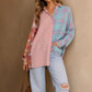 Sweetheart Patchwork Plaid Button-Up Top-Cute-Trendy-Shop-Womens-Boutique-Clothing-Store