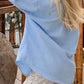 This Solves It Blue Button Down Shirt-[option4]-[option5]-Cute-Trendy-Shop-Womens-Boutique-Clothing-Store