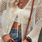 Play Time Off White Crochet Cardigan-[option4]-[option5]-Cute-Trendy-Shop-Womens-Boutique-Clothing-Store