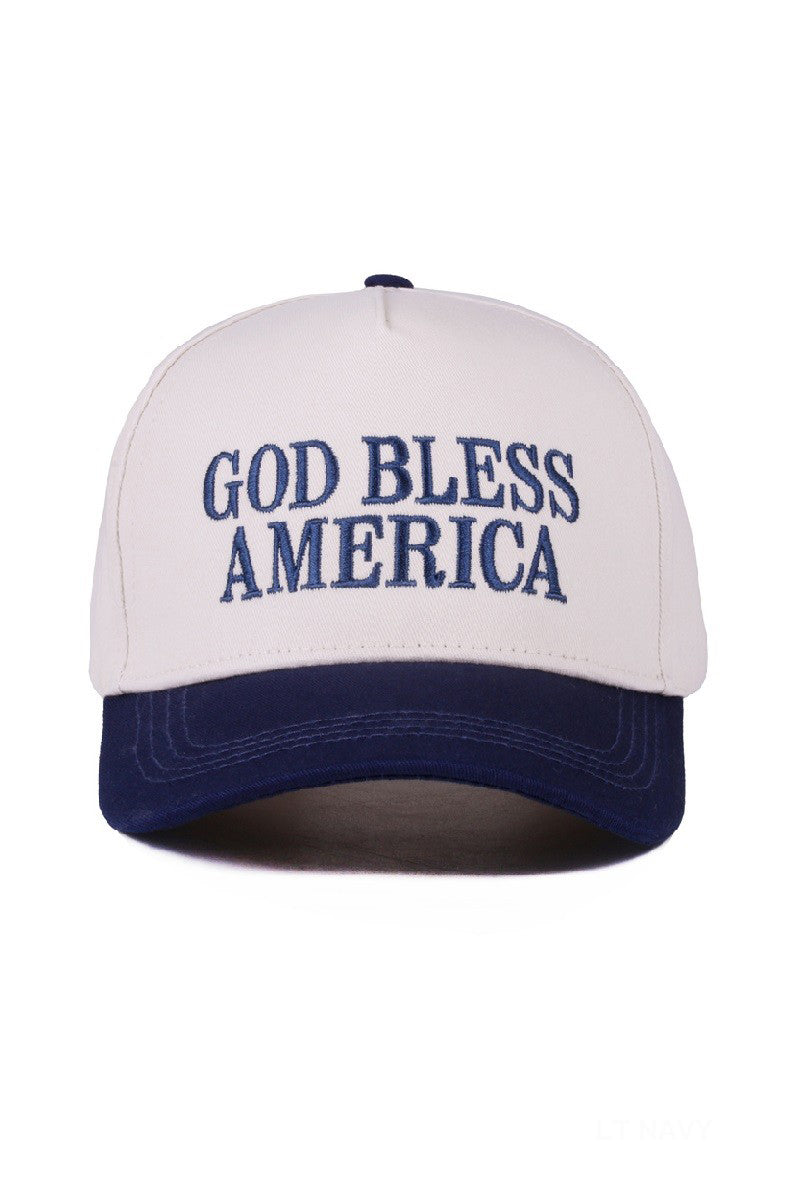 "God Bless America" Cap-Navy-[option4]-[option5]-Cute-Trendy-Shop-Womens-Boutique-Clothing-Store