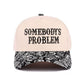 "Somebody's Problem" Cap-Paisley Black-Cute-Trendy-Shop-Womens-Boutique-Clothing-Store