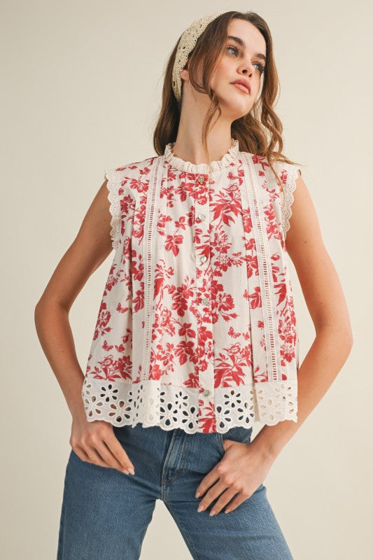 Bring Out The Sweetness Vintage Top-[option4]-[option5]-Cute-Trendy-Shop-Womens-Boutique-Clothing-Store