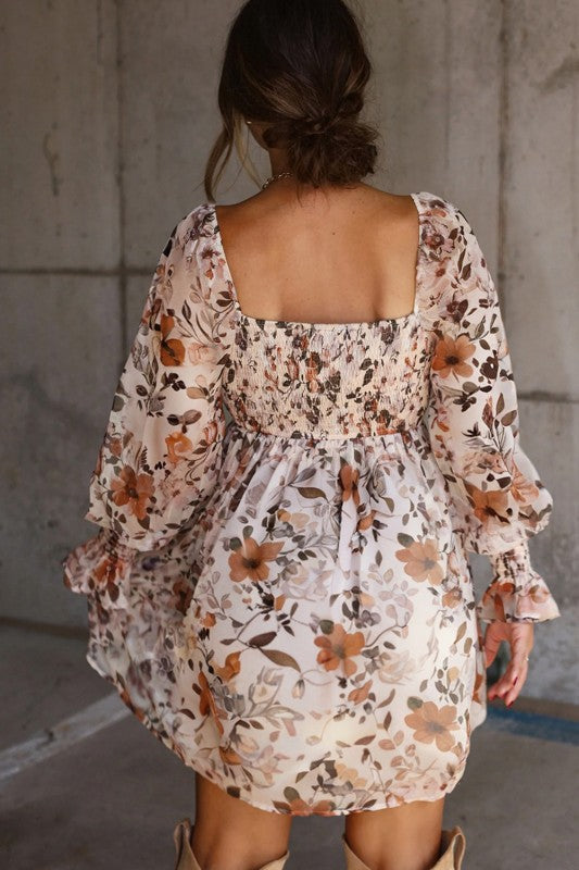 Sweet as Honey Floral Dress-[option4]-[option5]-Cute-Trendy-Shop-Womens-Boutique-Clothing-Store