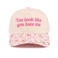 "You Look Like You Love Me" Cap-Floral-[option4]-[option5]-Cute-Trendy-Shop-Womens-Boutique-Clothing-Store