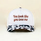 "You Look Like You Love Me" Cap-Paisley Black-[option4]-[option5]-Cute-Trendy-Shop-Womens-Boutique-Clothing-Store