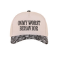 "On my worst behavior" Cap-Paisley Black-[option4]-[option5]-Cute-Trendy-Shop-Womens-Boutique-Clothing-Store