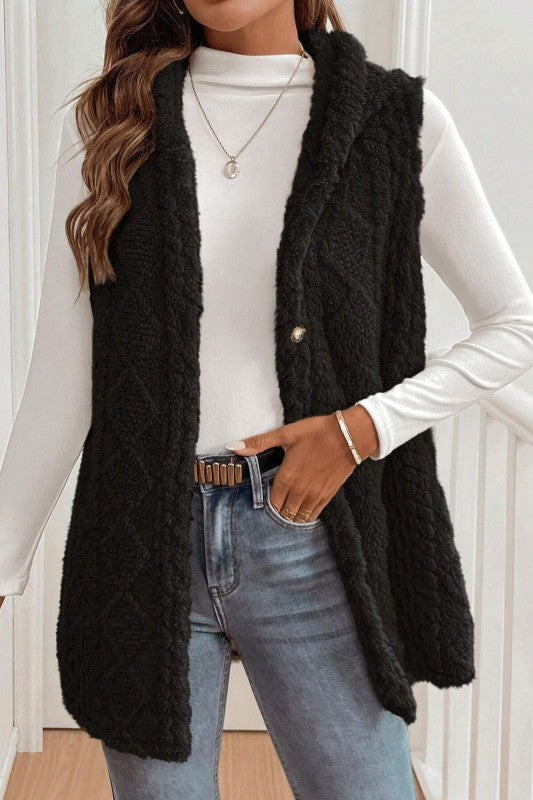 Sunday Soft Hooded Cardigan Vest-[option4]-[option5]-Cute-Trendy-Shop-Womens-Boutique-Clothing-Store