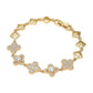 Gold Standard Quatrafoil Bracelet-[option4]-[option5]-Cute-Trendy-Shop-Womens-Boutique-Clothing-Store