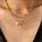 Just A Smile Crystal charm Necklace