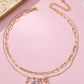 Just A Smile Crystal charm Necklace