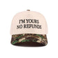 "I'm Yours No Refunds" Cap-Camouflage-[option4]-[option5]-Cute-Trendy-Shop-Womens-Boutique-Clothing-Store