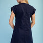 Effortless Elegance Navy Linen Dress-[option4]-[option5]-Cute-Trendy-Shop-Womens-Boutique-Clothing-Store