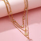 Sweethearts Rhinestone Heart Necklace