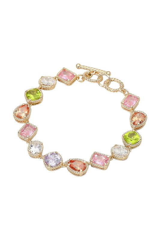 My Turn Multicolor Stone Bracelet-[option4]-[option5]-Cute-Trendy-Shop-Womens-Boutique-Clothing-Store