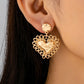 Affectionately Yours Heart Earrings