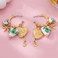 Tea Time Charm Dangle Hoops-[option4]-[option5]-Cute-Trendy-Shop-Womens-Boutique-Clothing-Store
