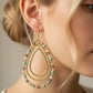 Triple Gold and Beaded Teardrop Hoops-[option4]-[option5]-Cute-Trendy-Shop-Womens-Boutique-Clothing-Store