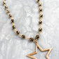 Whole in The Sky Open Star Beaded Necklace-[option4]-[option5]-Cute-Trendy-Shop-Womens-Boutique-Clothing-Store
