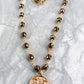 Gold Coin Beaded Necklace-[option4]-[option5]-Cute-Trendy-Shop-Womens-Boutique-Clothing-Store