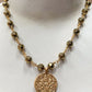 Gold Coin Beaded Necklace-[option4]-[option5]-Cute-Trendy-Shop-Womens-Boutique-Clothing-Store