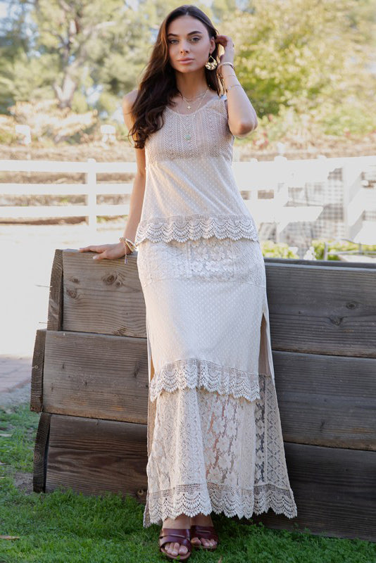 Desert Dream Lace Ranch Maxi Dress-[option4]-[option5]-Cute-Trendy-Shop-Womens-Boutique-Clothing-Store
