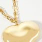My Heart Is Full Puffy Heart Necklace-Gold-[option4]-[option5]-Cute-Trendy-Shop-Womens-Boutique-Clothing-Store