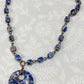 In The Cards Blue Stone Necklace-[option4]-[option5]-Cute-Trendy-Shop-Womens-Boutique-Clothing-Store