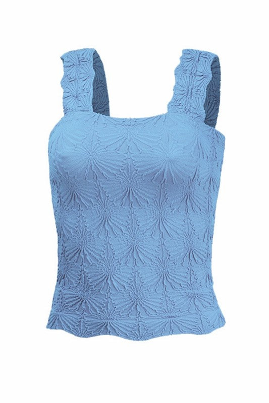 You Know This Look Patterned Tank-Periwinkle-SMALL-[option4]-[option5]-Cute-Trendy-Shop-Womens-Boutique-Clothing-Store