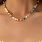 What A Surprise Multicolor Square Stone Necklace-[option4]-[option5]-Cute-Trendy-Shop-Womens-Boutique-Clothing-Store