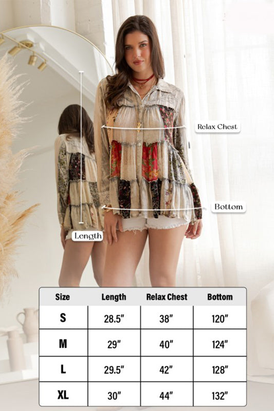 Soiree Time Patchwork Top-[option4]-[option5]-Cute-Trendy-Shop-Womens-Boutique-Clothing-Store