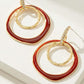 Good For You Double Hoop Earrings-Red-[option4]-[option5]-Cute-Trendy-Shop-Womens-Boutique-Clothing-Store