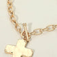 No Surprises Bold Cross Necklace-Gold-[option4]-[option5]-Cute-Trendy-Shop-Womens-Boutique-Clothing-Store