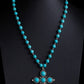 Saddle Up Single Chain Western Bead Necklace