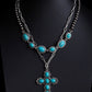 Saddle Up Layered Chain Western Bead Necklace