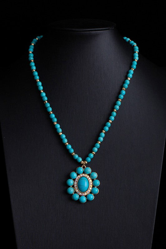round turquoise # 3
