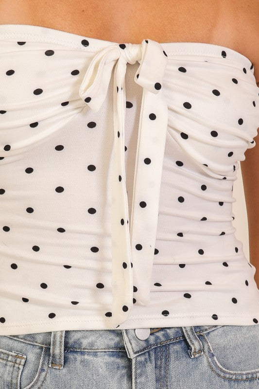 Tell Me A Secret Polka Dot Top-[option4]-[option5]-Cute-Trendy-Shop-Womens-Boutique-Clothing-Store