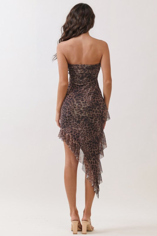 Salsa Night Leopard Strapless Dress-[option4]-[option5]-Cute-Trendy-Shop-Womens-Boutique-Clothing-Store