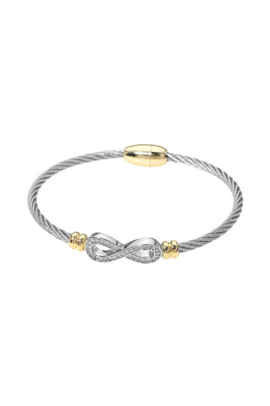 Forever and Ever Infinity Magnetic Bracelet-[option4]-[option5]-Cute-Trendy-Shop-Womens-Boutique-Clothing-Store