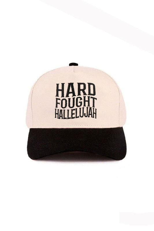 "Hard Fought Hallelujah" Cap