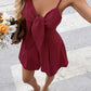 Loving the Sounds Burgundy Romper-Cute-Trendy-Shop-Womens-Boutique-Clothing-Store