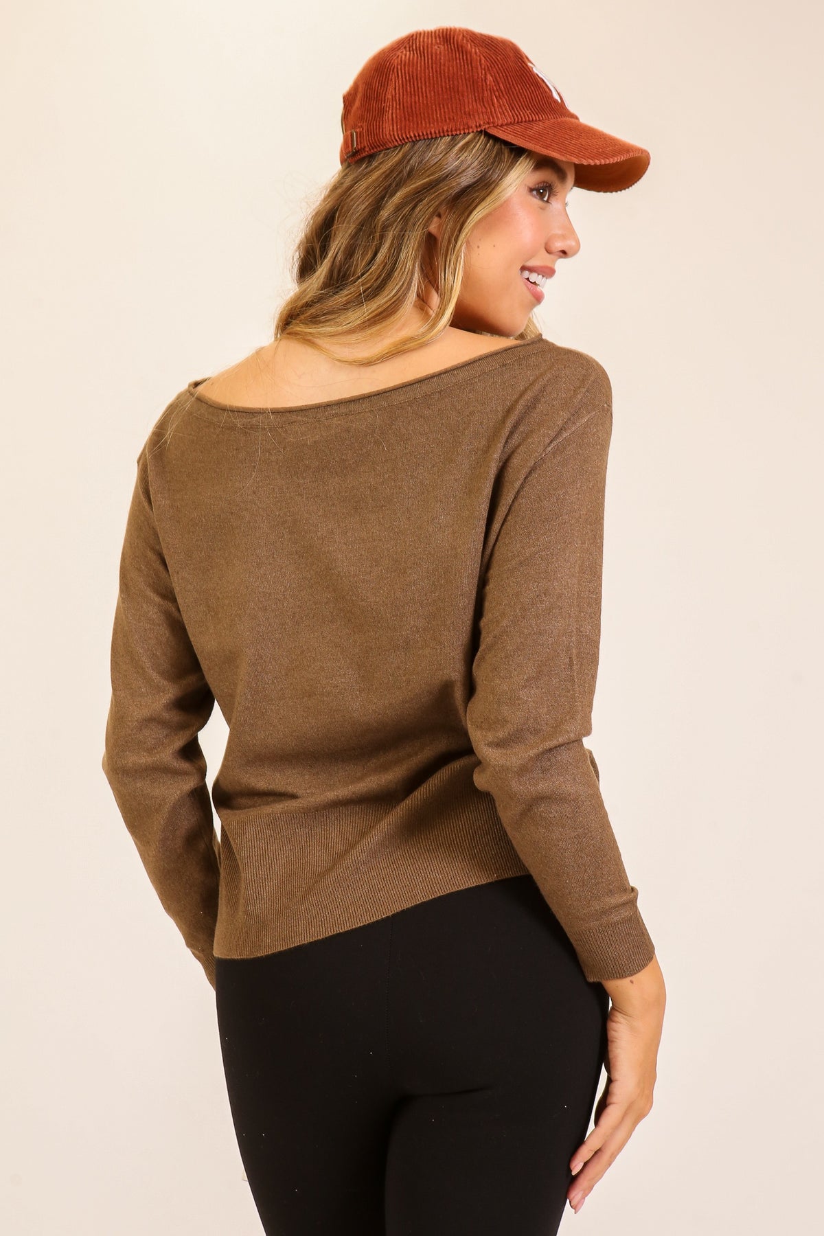 Coastal Breeze Slouchy Boat Neck Knit-Cute-Trendy-Shop-Womens-Boutique-Clothing-Store
