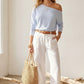 Step it Up Stripe Ruched Top-Light Blue-SMALL-[option4]-[option5]-Cute-Trendy-Shop-Womens-Boutique-Clothing-Store