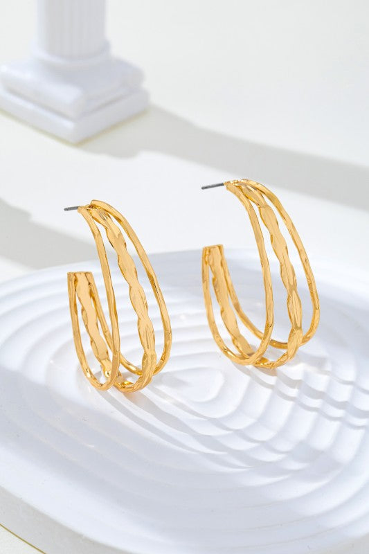 Captivating Gold Hoop Earrings-[option4]-[option5]-Cute-Trendy-Shop-Womens-Boutique-Clothing-Store