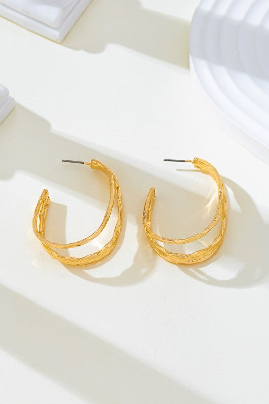 Captivating Gold Hoop Earrings-[option4]-[option5]-Cute-Trendy-Shop-Womens-Boutique-Clothing-Store