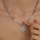 Family Time Mini Cross Toggle Chain Necklace